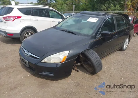 2007 Honda Accord 3.0 Ex из США, поврежденный, VIN 1HGCM66587A030649
